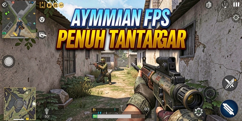 Gameplay AYU89 yang intens dan seru dalam aksi FPS.