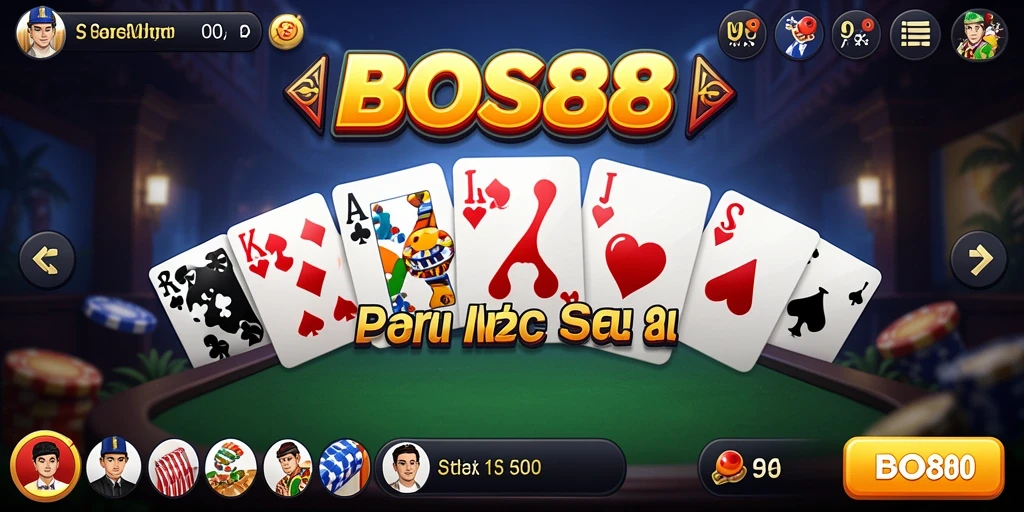 Screenshot gameplay BOS88 yang menunjukkan keseruan permainan Domino.
