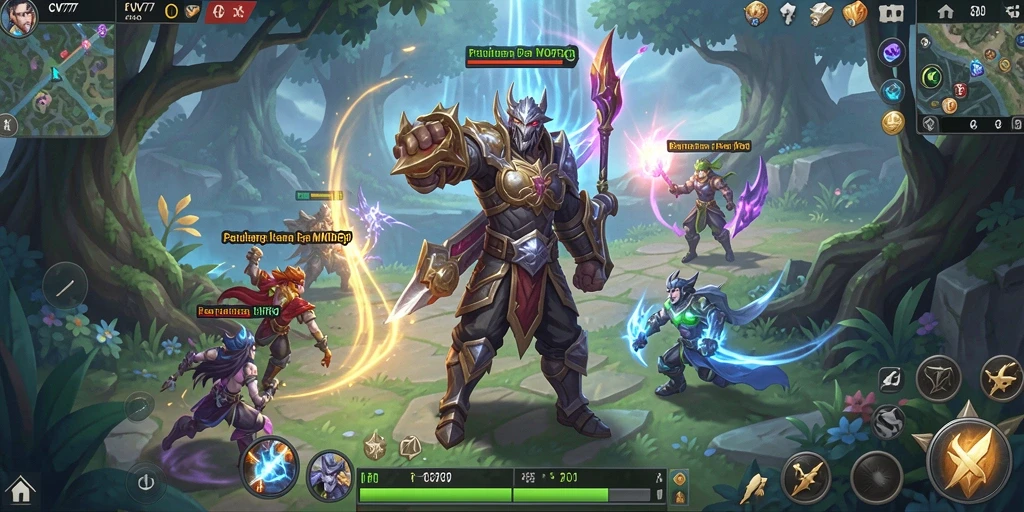 Tangkapan layar dari gameplay epik di CV777, menampilkan pertarungan seru.