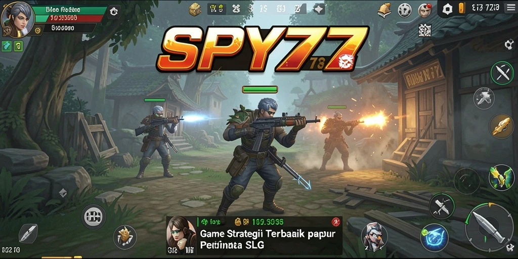 Tampilan gameplay SPY77 dengan strategi menarik yang penuh aksi.