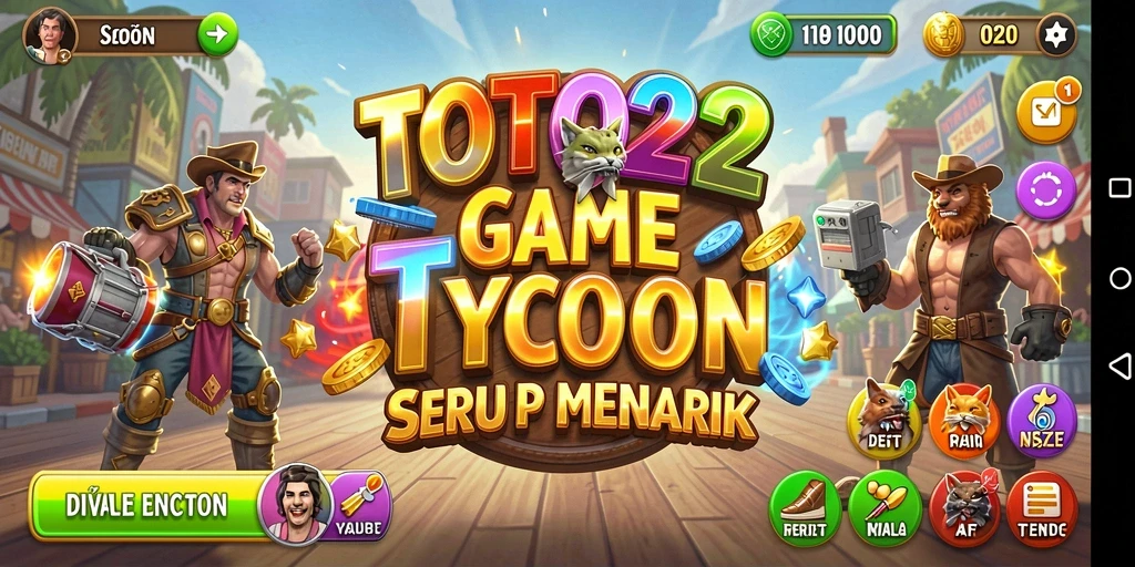 Gameplay seru TOTO22 menampilkan manajemen bisnis yang menantang.