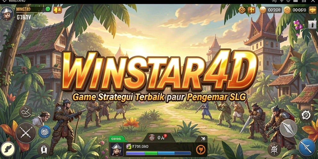 Tampilan gameplay WINSTAR4D yang seru dan mendebarkan saat berstrategi.